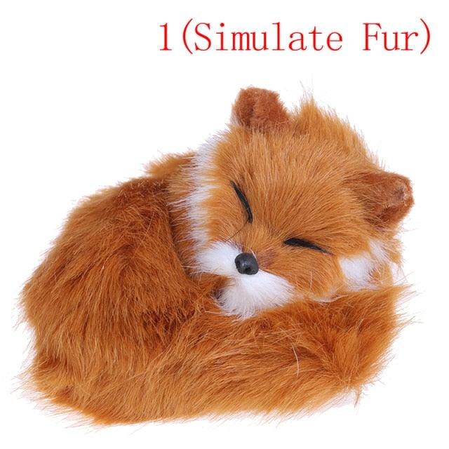 Mini Pocket Realistic Fox Stuffed Animal & Bunny Stuffed Animals Plushies - Plushies
