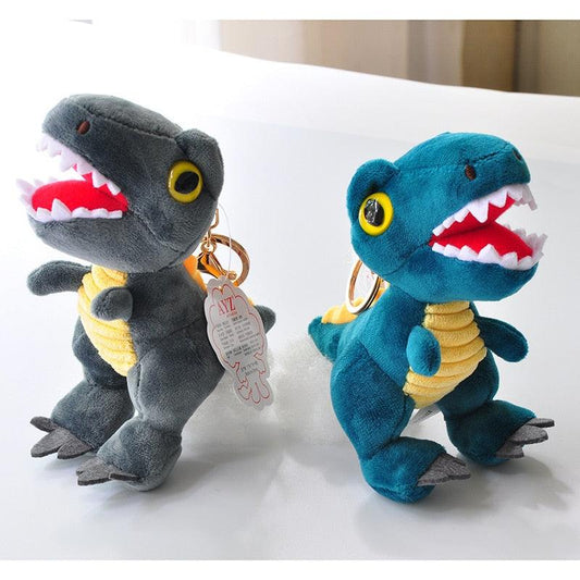 Cute Cute Small Dinosaur T-Rex Key Plush Toy Keychains - Plushies