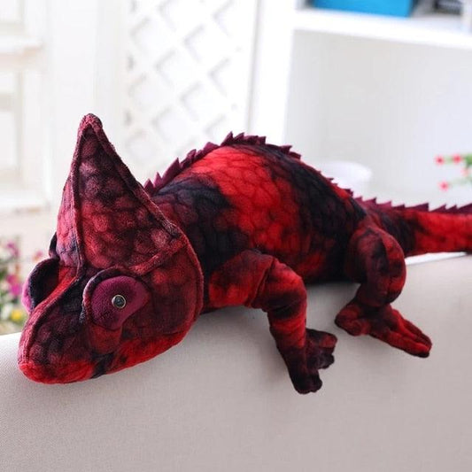 28"- 39" Huge Realistic Chameleon Stuffed Animal Plush Toys - Plushies