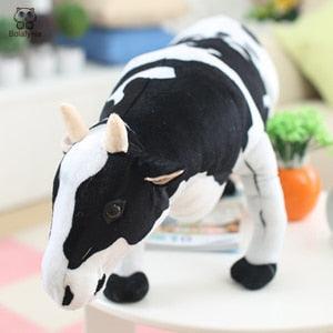 Large Realistic Cow Stuffed Animal Plush Toy - Plushies