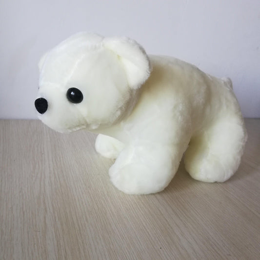About 9" Polar Bear Plush Toy - Plushies