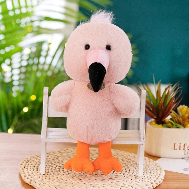 12" Flamingo Stuffed Animal Plush Toy - Plushies
