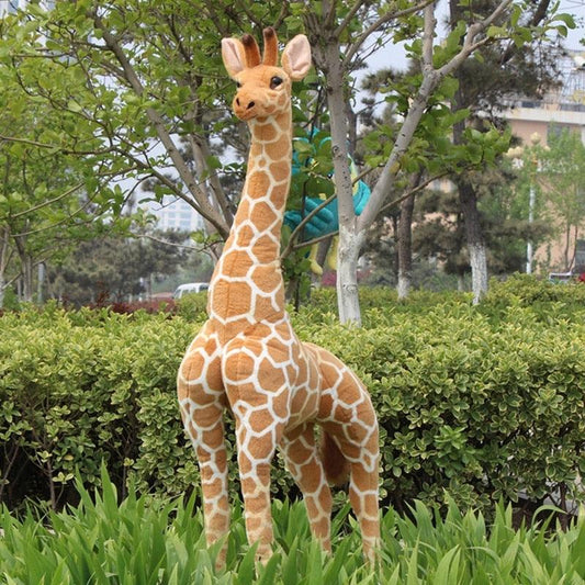 Giant Lifelike Giraffe Stuffed Animal - Plushies