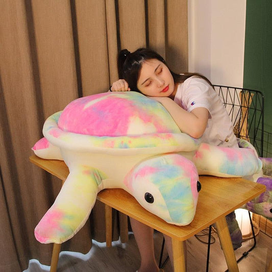 32" Giant Colorful Sea Turtle Plush Toys - Plushies