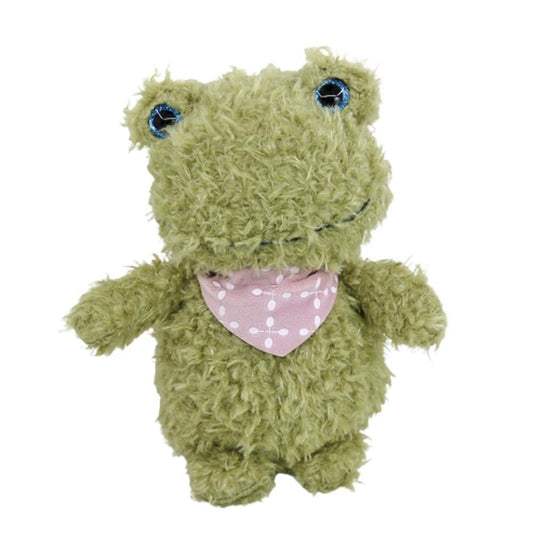 Kawaii Green Frog Plush Toy - Plushies