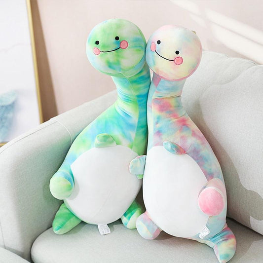 Giant Rainbow Dinosaur Plush Toys - Plushies