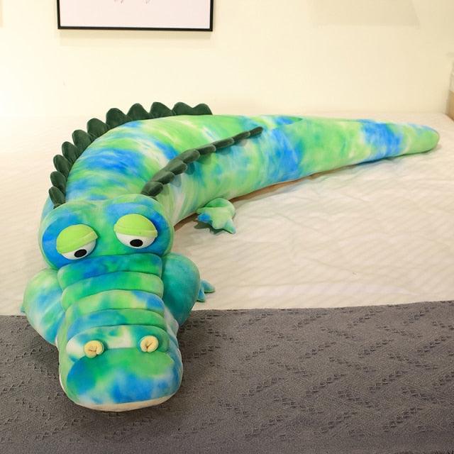 Jumbo Rainbow Crocodile Plush Toys - Plushies