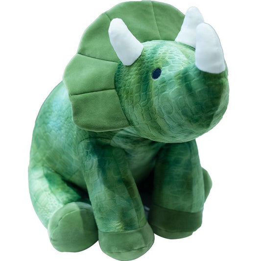 Huggable Plushy Triceratops Stuffed Animal - Plushies