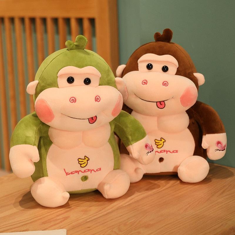 Kawaii Gorilla Plush Toy - Plushies