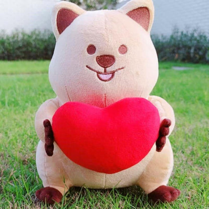 kangaroo Red Heart Valentine's Day Plush Toy - Plushies