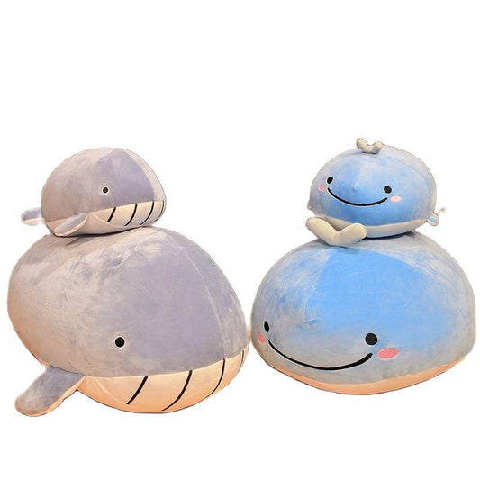 Fat Whale plush toy dolphin pillow - Plushies