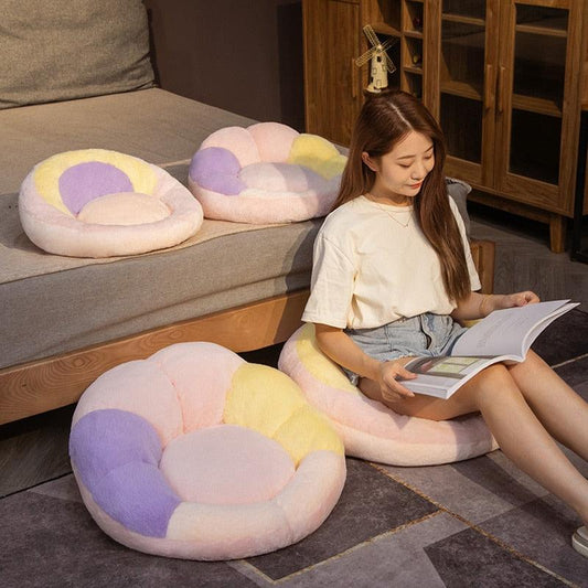 Kawaii Colorful Floor Cushion - Plushies