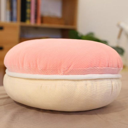 Multicolor Macaron Plush Pillows - Plushies
