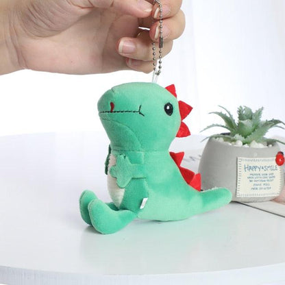 Kawaii Dinosaur Plush Toy Keychains - Plushies
