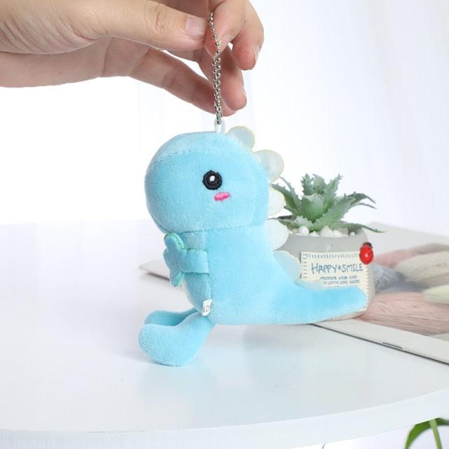 Kawaii Dinosaur Plush Toy Keychains - Plushies