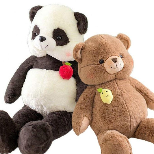 Brown Bear Strawberry Duck  Panda Pillow Plush toy - Plushies