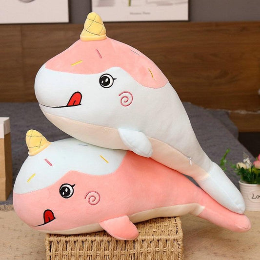 Unicorn Whale Stuffed Animal - Plushies