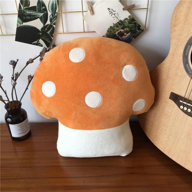 Soft Vegetable Mushroom Pillows - Plushies