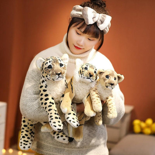 Realistic Small "Big Cats" Stuffed Animal Plush Toys - Plushies