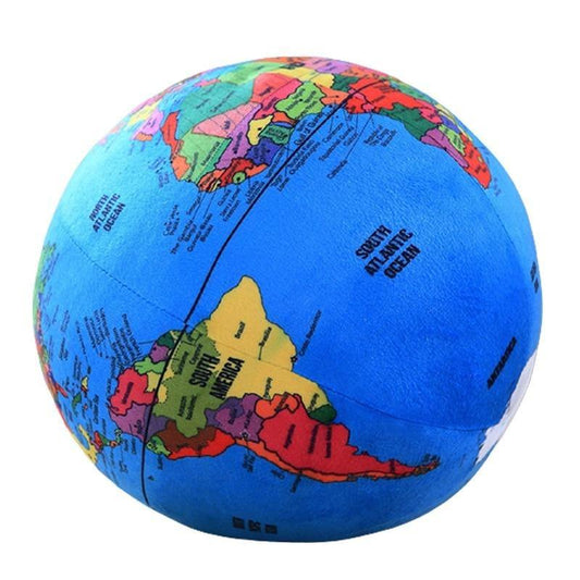 World Map Globe Plush Toy - Plushies