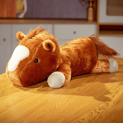 Lying Cartoon Horse Stuff Animal - Plushies