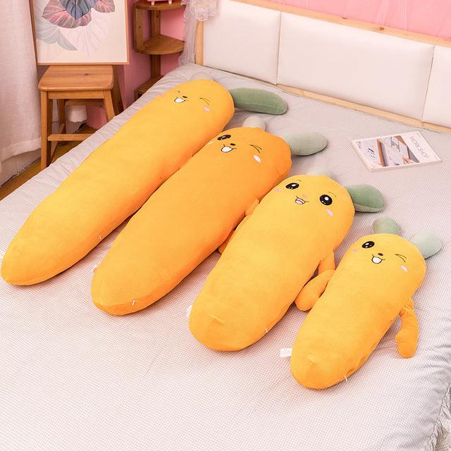 Giant Carrot Hug Pillows - Plushies