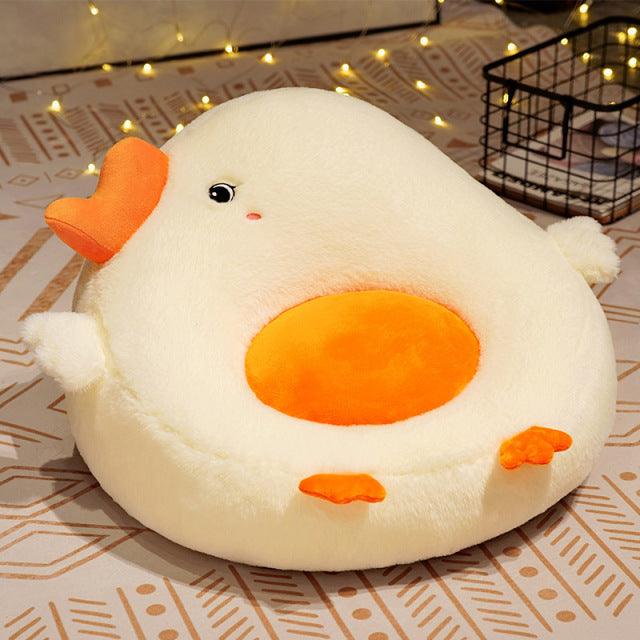 Lovely Mini Futon Swan Sitting Pillows - Plushies