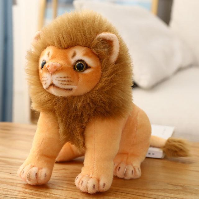 Sitting And Standing Lion Plush Toys - Plushies