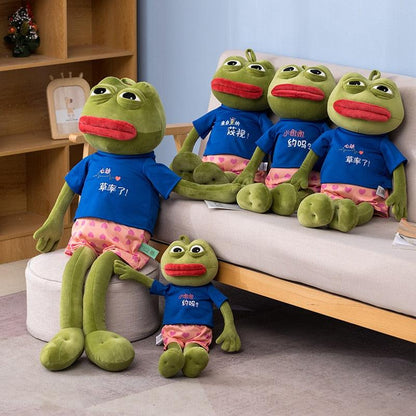 Sad Frog Internet Meme Plush Toys - Plushies
