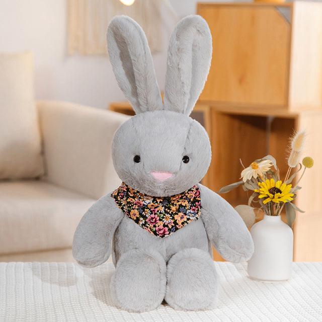 Sitting Long Eared Rabbit Stuffed Animal - Plushies