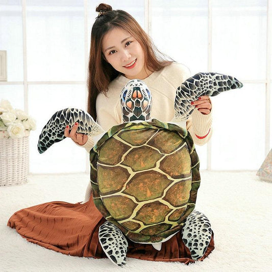 Realistic Sea Turtle Plushies - Plushies