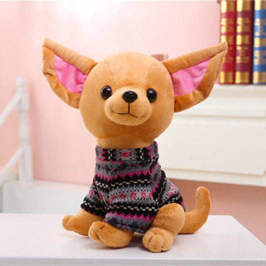 9.5" Cute Chihuahua Plush Toy - Plushies