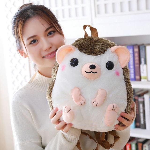 Hedgehog Soft Shoulder Bag Plush - Plushies