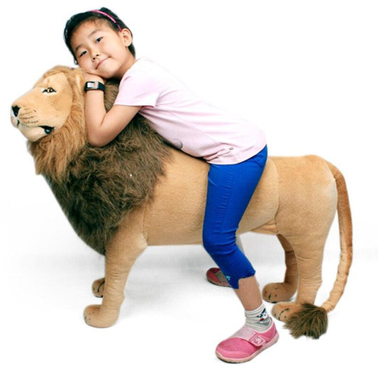 43" / 110 CM Giant Domineering Lion Stuffed Soft Plush Toy - Plushies