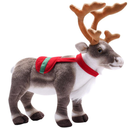 Realistic Christmas Reindeer Plush Toy - Plushies