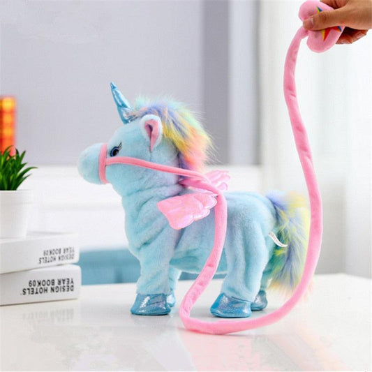 Walking Unicorn Plush Toy - Plushies