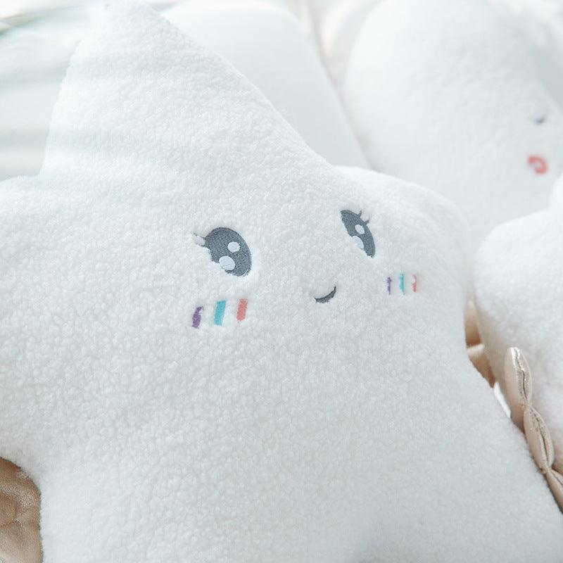 New Stuffed Angel Cloud Moon Star Plush Pillow Soft Cushion Cloud Stuffed Plush Toys - Plushies
