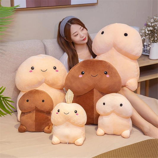Funny and Adorable Penis Plush Toys, Great for Gag Gifts - Plushies
