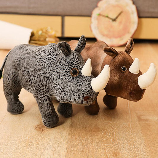 Lifelike Rhinoceros Plush Toys - Plushies