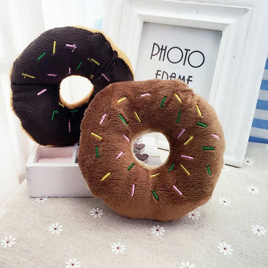 Funny Donut plush pet toy - Plushies
