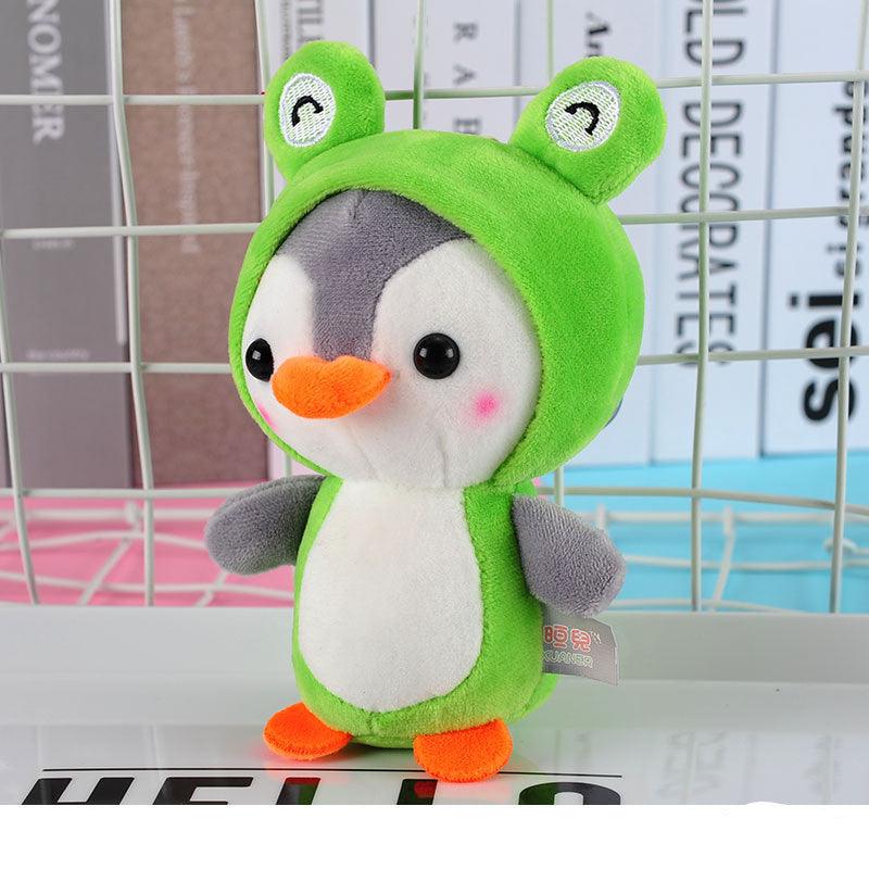 Cosplay Penguin Plush Animal Keychain - Plushies
