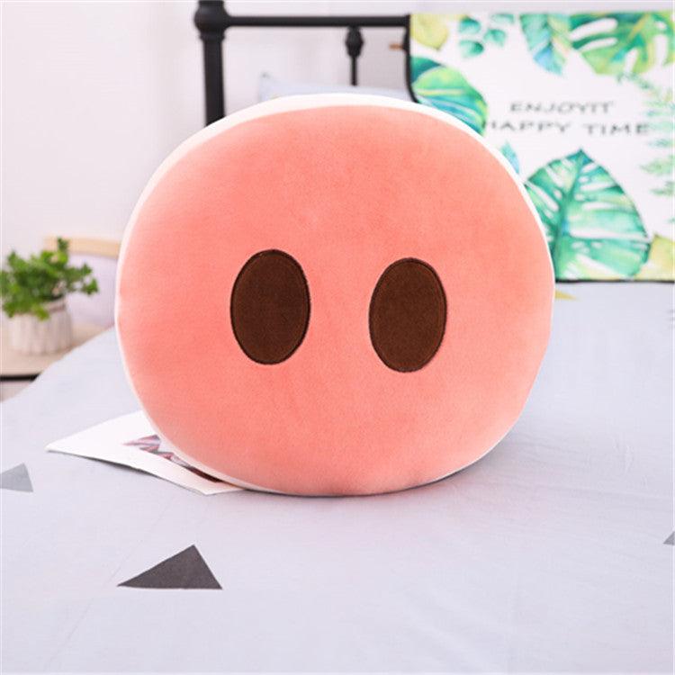 Pig Nose Cute Soft Cute Down Cotton Pillow Cushion To Sleep With Plush Toys - Plushies