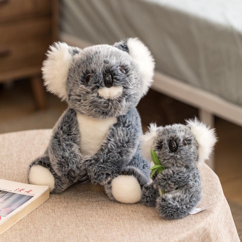 Plush Koala Bears, Mother and Child - Plushies