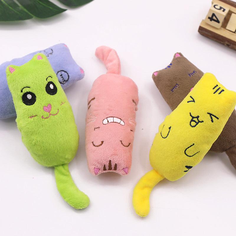 Pet Cute Plush Catnip Toy - Plushies