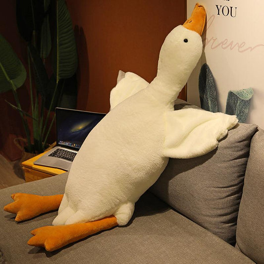 Kawaii Big Goose Plush Pillow - Plushies