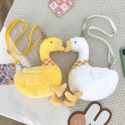 Kawaii Goose Plush Bags - Plushies