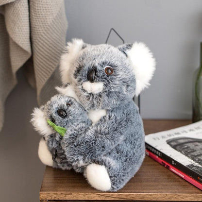 Plush Koala Bears, Mother and Child - Plushies
