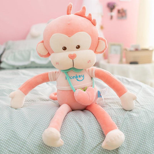 Fruit Butt Monkey Doll Backpack Plush Toy - Plushies