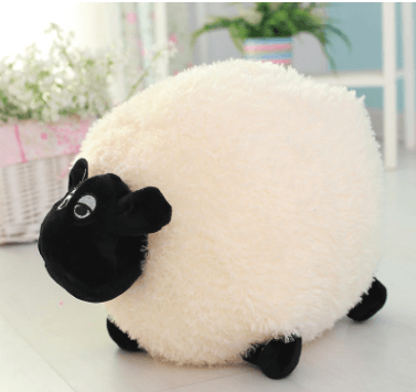 Lamb cute round ball plushie - Plushies