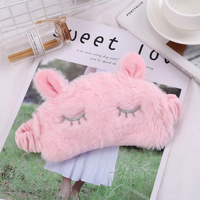 Cute Plush Fox & Cloud Sleep Eye Masks - Plushies